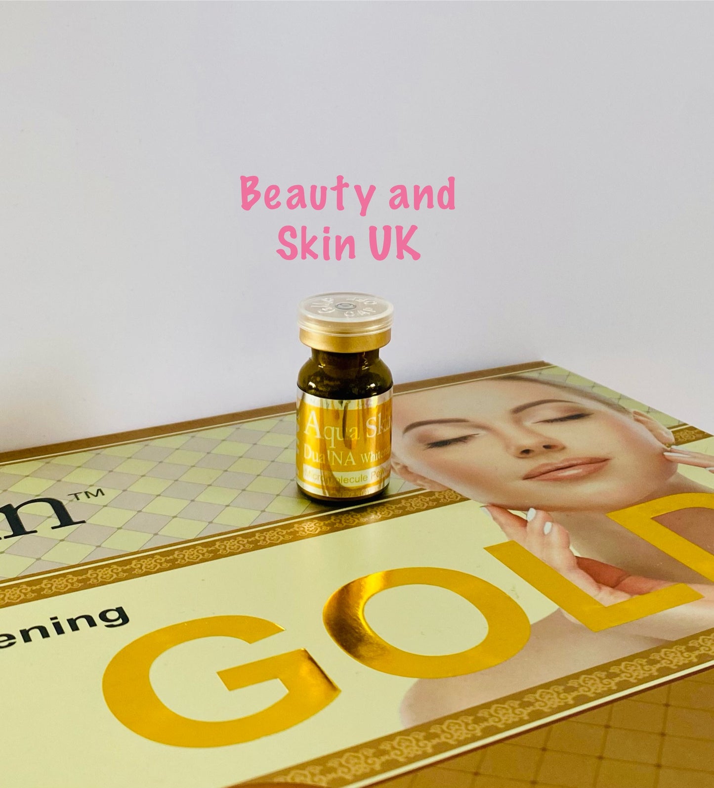 Aquaskin Fine Gold with IV set