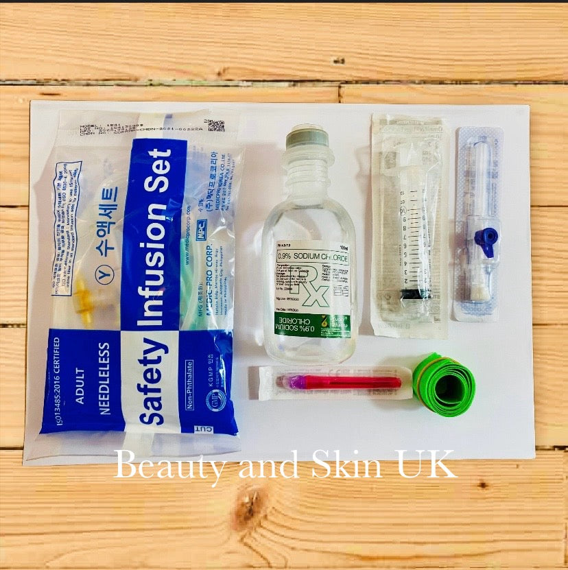 Zaguta mit Infusionsset