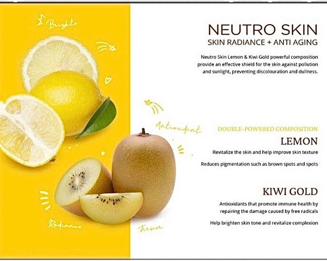 Neutroskin Lemon & Kiwi Gold